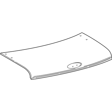 Ford 2C2Z-16612-AA Hood Assembly