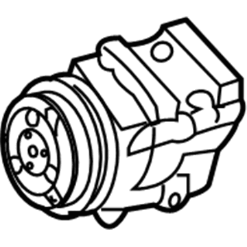 Ford 4L3Z-19703-AC Compressor Assembly