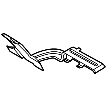 Lincoln LJ6Z-19B680-L Duct - Air Vent