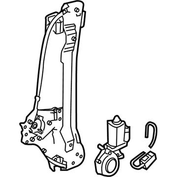 Ford 6L2Z-7827000-BA Regulator And Motor Assembly - Window