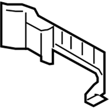 Ford DG9Z-10C699-D Rear Support, Front Outer DG9Z-10C699-D Ford Rear Support, Front Outer Illustration 1 of 1