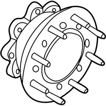 Ford HC3Z-1A014-B Spacer - Wheel Hub