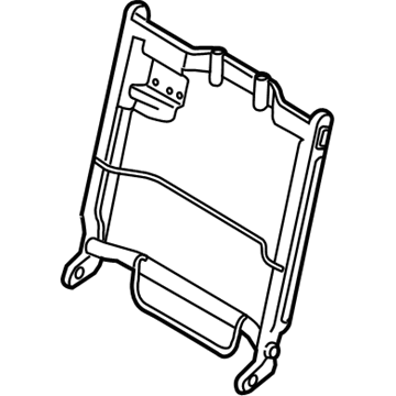 Ford JC3Z-16613A38-A Frame - Rear Seat Back Retainer