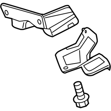 Mercury 9E5Z-5K222-A Bracket - Exhaust Pipe Mounting