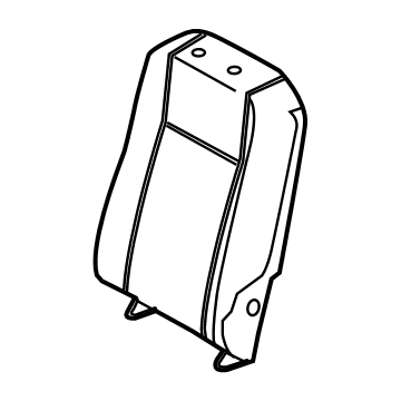 Ford LK4Z-9966600-BE Cover Assembly - Rear Seat Back