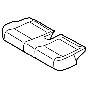 Ford CK4Z-9963841-H Pad - Rear Seat Cushion