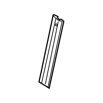Ford BK3Z-99611B90-FA Bezel - Seat Belt Guide Bracket