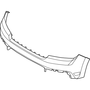 Ford SZ6Z-17757-SAPTM Bumper Cover