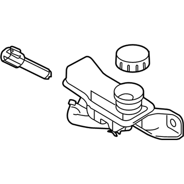 Lincoln 9H6Z-2K478-A Reservoir Assembly - Expansion