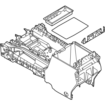 Ford PC3Z-26045A36-AA Console Assembly