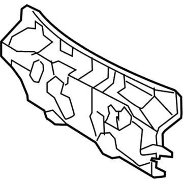 Mercury 9L8Z-7801670-A Insulator - Dash Panel