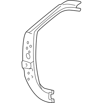 Ford 6C3Z-2502500-A Pillar - Front Body