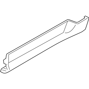 Lincoln 8A5Z-5410176-CA Moulding