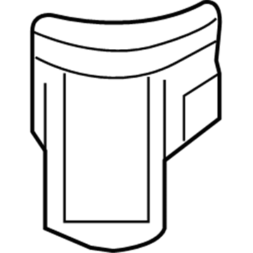 Ford F2UZ-1527970-A Reinforcement - Rear Quarter Panel