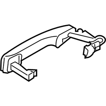 Lincoln MKS Exterior Door Handle - 8A5Z-5422404-BAPTM