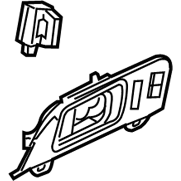 Lincoln AE9Z-7422600-AB Handle Assembly - Door - Inner