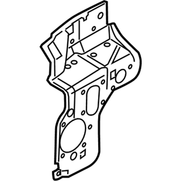 Ford 8C3Z-25016A92-A Reinforcement