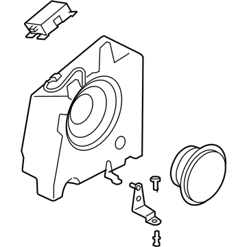 Ford Focus Subwoofer - 9S4Z-18C804-A