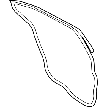 Ford AG1Z-5425324-A Weatherstrip - Door Lower