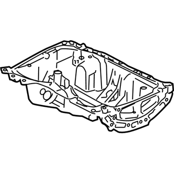 Ford 3M4Z-6675-AA Pan Assembly - Engine Oil