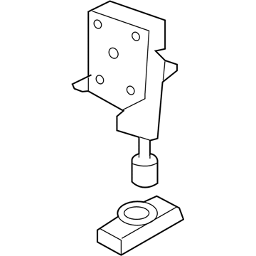 Ford 9L3Z-1A131-A Spare Wheel Mounting