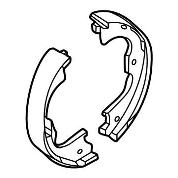 Ford PC3Z-2648-A Kit - Parking Brake Linings