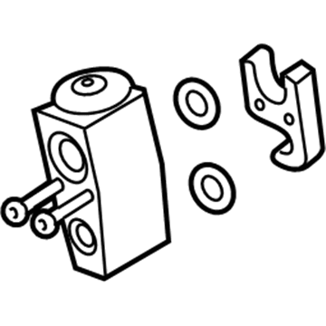 Ford DR3Z-19849-A Valve Assembly - Evaporator Expansion