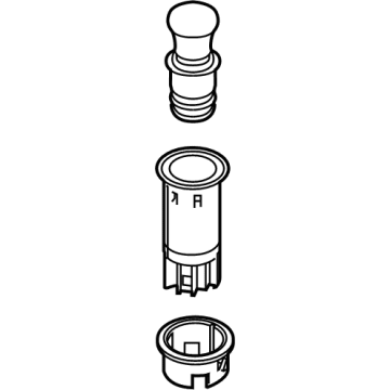 Ford XF2Z-15052-AA Knob And Element - Cigar Lighter