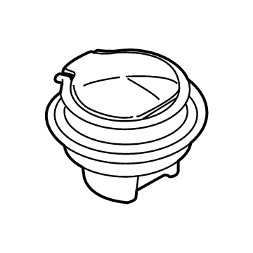 Ford 5L8Z-7804810-AAA Receptacle And Housing Assembly - Antenna