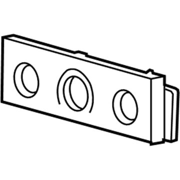Ford F8AZ-19980-AA Panel Assembly - Control