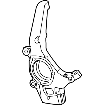 Ford XL3Z-3K186-AA Knuckle - Front Wheel
