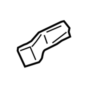 Ford DM5Z-18490-A Hose - Vent Air Louver