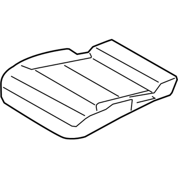 Ford MB5Z-7863804-LA Cover Assembly - Rear Seat Cushion