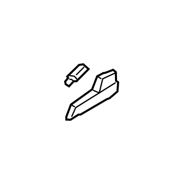 Ford LB5Z-7862419-AD Handle - Seat Back Adjusting