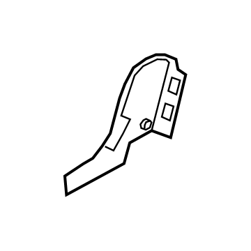 Ford LB5Z-7861350-BA Cover - Seat Back Latch