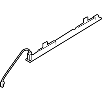 FL3Z-14A318-R Ford Courtesy Lamp Illustration 1 of 1
