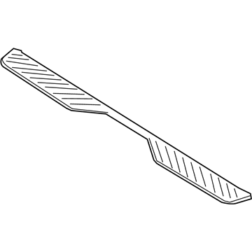 Ford YC2Z-17B807-AAB Pad - Bumper