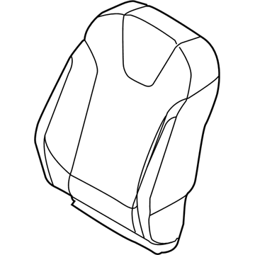 Ford CM5Z-5864416-PA Cover Assembly - Seat Back