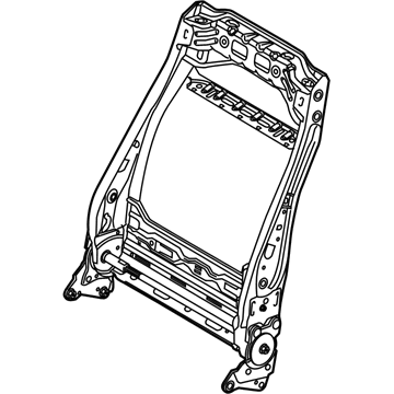 Ford CV6Z-5861018-C Frame And Spring Assembly - Seat Back