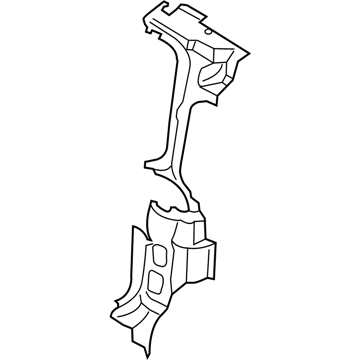 Ford DT1Z-6127800-A Support - Quarter Panel Wheelhouse