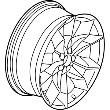 Ford Explorer Spare Wheel - BB5Z-1007-C