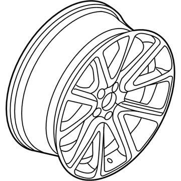 Ford FB5Z-1007-A Wheel Assembly