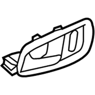 Ford C-Max Interior Door Handle - CJ5Z-7822600-CB
