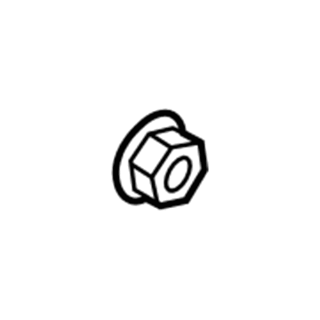 Ford -W520201-S442 Nut And Washer Assembly - Hex.