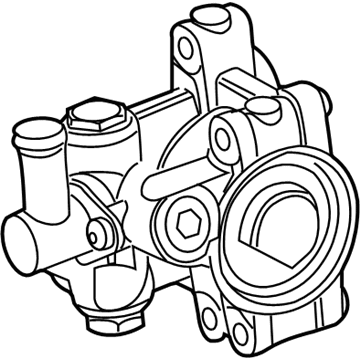 Ford AS4Z-3A674-ARM Remanufactured Pump Assembly - Power Steering