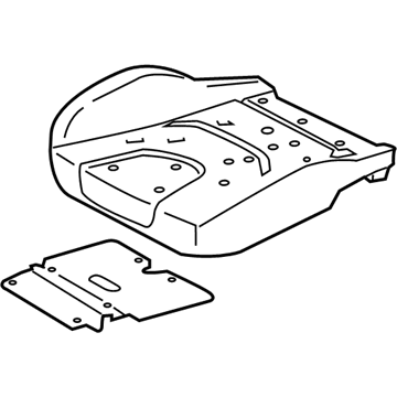 Ford KT4Z-58632A22-C Pad - Seat Cushion