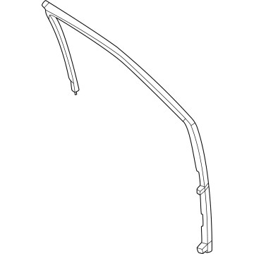Ford ML3Z-1521596-A Run - Door Glass