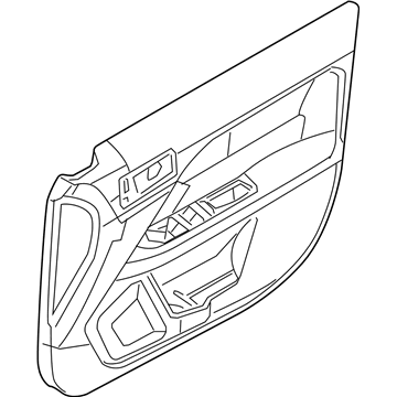 Mercury AE5Z-5423943-DA Panel Assembly - Door Trim