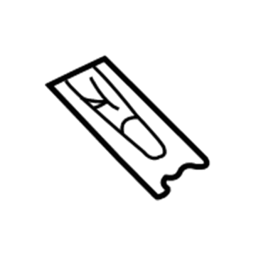 Ford YL8Z-7850217-AA Reinforcement - Roof