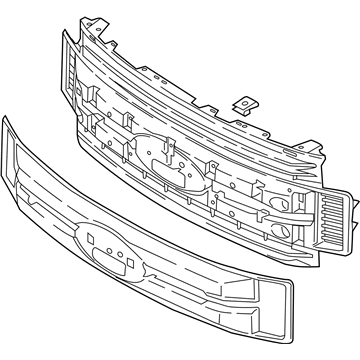 Ford HC3Z-8200-AC Grille - Center